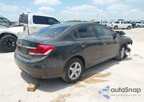 2013 Honda Civic Lx z USA, uszkodzony, nr VIN 2HGFB2F53DH577806